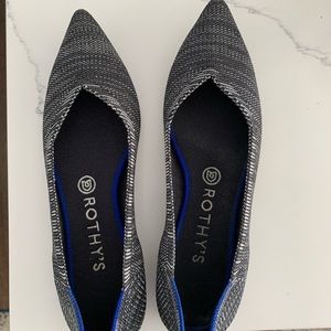 Rothy’s Women’s 8.5 gray and black